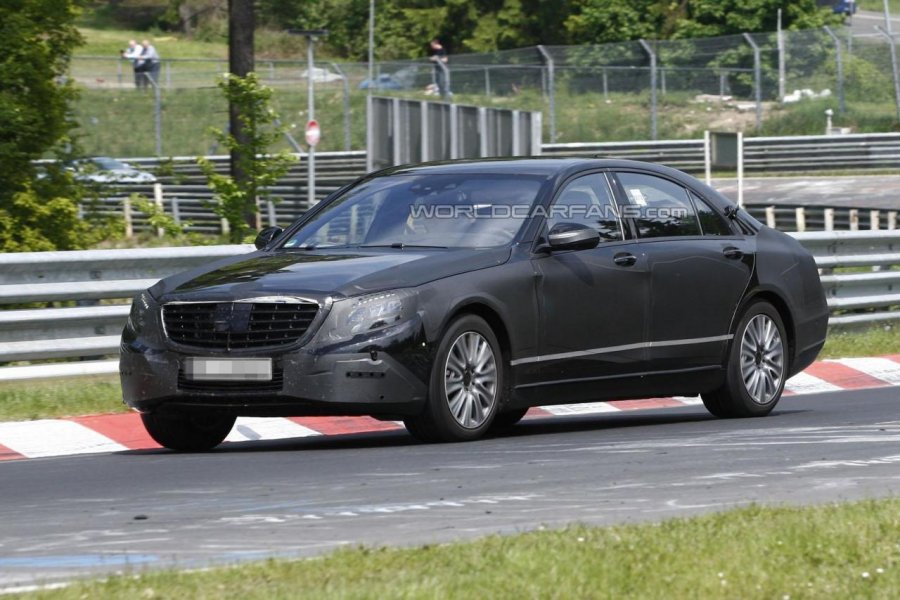 Ходовые испытания нового Mercedes-Benz S-класса подходят к завершению